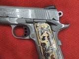 COLT O1073CCS COMPETITION 38 SUPER CUSTOM HAND ENGRAVED NEW IN BOX***SOLD - 9 of 22