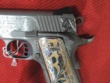 COLT O1073CCS COMPETITION 38 SUPER CUSTOM HAND ENGRAVED NEW IN BOX***SOLD - 17 of 22