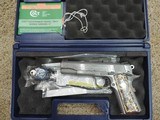 COLT O1073CCS COMPETITION 38 SUPER CUSTOM HAND ENGRAVED NEW IN BOX***SOLD - 5 of 22