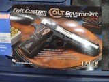 COLT CUSTOM GOVERNMENT TALO 1 OF 300 45 ACP #31 NEW IN BOX***SOLD - 4 of 11