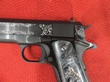 COLT O1911C-38 CUSTOM HAND ENGRAVED 38 SUPER NEW IN BOX***SOLD - 6 of 13