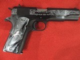 COLT O1911C-38 CUSTOM HAND ENGRAVED 38 SUPER NEW IN BOX***SOLD - 10 of 13