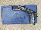 COLT O1911C-38 CUSTOM HAND ENGRAVED 38 SUPER NEW IN BOX***SOLD - 3 of 13