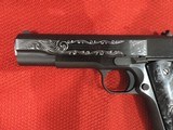 COLT O1911C-38 CUSTOM HAND ENGRAVED 38 SUPER NEW IN BOX***SOLD - 8 of 13
