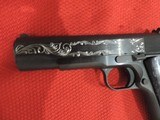 COLT O1911C-38 CUSTOM HAND ENGRAVED 38 SUPER NEW IN BOX***SOLD - 7 of 13