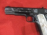 COLT O1911C-38 CUSTOM HAND ENGRAVED 38 SUPER NEW IN BOX***SOLD - 8 of 15