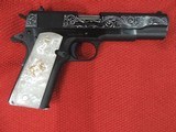 COLT O1911C-38 CUSTOM HAND ENGRAVED 38 SUPER NEW IN BOX***SOLD - 9 of 15