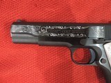 COLT O1911C-38 CUSTOM HAND ENGRAVED 38 SUPER NEW IN BOX***SOLD - 4 of 15