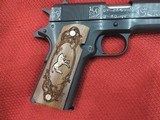 COLT O1911C - 45ACP CUSTOM HAND ENGRAVED NEW IN BOX***SOLD - 6 of 10
