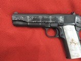 COLT O1911C - 45 CUSTOM HAND ENGRAVED NEW IN BOX***SOLD - 3 of 6