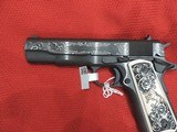COLT O1911C-38 CUSTOM ENGRAVED 38 SUPER NEW IN BOX***SOLD - 3 of 10