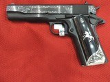 COLT O1911C38 SUPER CUSTOM HAND ENGRAVED NEW IN BOX***SOLD - 4 of 20