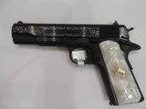 COLT O1911C 38 SUPER CUSTOM HAND ENGRAVED NEW IN BOX***SOLD - 1 of 16