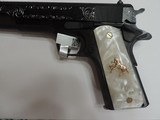 COLT O1911C 38 SUPER CUSTOM HAND ENGRAVED NEW IN BOX***SOLD - 9 of 16