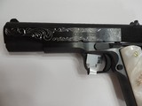 COLT O1911C 38 SUPER CUSTOM HAND ENGRAVED NEW IN BOX***SOLD - 11 of 16
