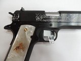 COLT O1911C 38 SUPER CUSTOM HAND ENGRAVED NEW IN BOX***SOLD - 5 of 16