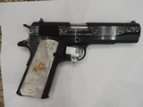 COLT O1911C 38 SUPER CUSTOM HAND ENGRAVED NEW IN BOX***SOLD - 2 of 16