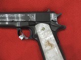 COLT O1911C-38 38 SUPER CUSTOM ENGRAVED NEW IN BOX - 6 of 18