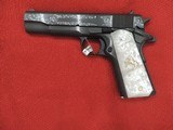COLT O1911C-38 38 SUPER CUSTOM ENGRAVED NEW IN BOX - 1 of 18