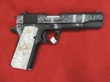 COLT O1911C-38 38 SUPER CUSTOM ENGRAVED NEW IN BOX - 2 of 18