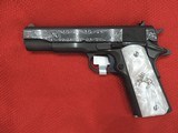 COLT O1911C-38 38 SUPER CUSTOM ENGRAVED NEW IN BOX***PENDING - 1 of 21