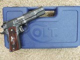 COLT O1970CCS COMPETITION 45 ACP CUSTOM HAND ENGRAVED NEW IN BOX - 3 of 25