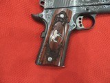 COLT O1970CCS COMPETITION 45 ACP CUSTOM HAND ENGRAVED NEW IN BOX - 11 of 25