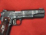 COLT O1970CCS COMPETITION 45 ACP CUSTOM HAND ENGRAVED NEW IN BOX - 2 of 25