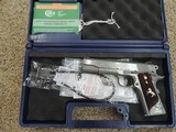 COLT O1072CCS 9MM CUSTOM HAND ENGRAVED NEW IN BOX NEW IN BOX***SOLD - 4 of 25