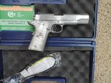 COLT O1073CCS 38 SUPER COMPETITION CUSTOM HAND ENGRAVED NEW IN BOX***SOLD - 6 of 24
