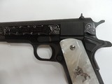 COLT O1911C-38 38 SUPER CUSTOM HAND ENGRAVED NEW IN BOX*** SOLD - 21 of 21