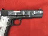 COLT O1911C-38 38 SUPER CUSTOM HAND ENGRAVED NEW IN BOX*** SOLD - 13 of 21