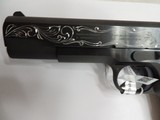 COLT O1911C-38 CUSTOM HAND ENGRAVED 38 SUPER NEW IN BOX***SOLD - 16 of 23