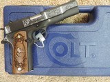 COLT O1911C-38 CUSTOM HAND ENGRAVED 38 SUPER NEW IN BOX***SOLD - 7 of 23