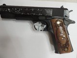 COLT O1911C-38 CUSTOM HAND ENGRAVED 38 SUPER NEW IN BOX***SOLD - 3 of 23