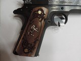 COLT O1911C-38 CUSTOM HAND ENGRAVED 38 SUPER NEW IN BOX***SOLD - 22 of 23