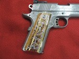 COLT O5070GCL GOLD CUP LITE 45ACP CUSTOM HAND ENGRAVED***SOLD - 10 of 17