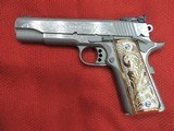 COLT O5070GCL GOLD CUP LITE 45ACP CUSTOM HAND ENGRAVED***SOLD - 2 of 17