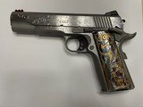 COLT O1073CCS COMPETITION 38 SUPER CUSTOM HAND ENGRAVED***SOLD - 3 of 18