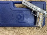 COLT O1073CCS COMPETITION 38 SUPER CUSTOM HAND ENGRAVED***SOLD - 17 of 18