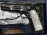 COLT O1911C-38 - 38 SUPER CUSTOM HAND ENGRAVED***SOLD - 2 of 12