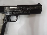 COLT O1911C-38 - 38 SUPER CUSTOM HAND ENGRAVED***SOLD - 9 of 12