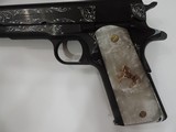 COLT O1911C-38 - 38 SUPER CUSTOM HAND ENGRAVED***SOLD - 11 of 12