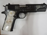 COLT O1911C-38 - 38 SUPER CUSTOM HAND ENGRAVED***SOLD - 1 of 12