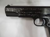 COLT O1911C-38 - 38 SUPER CUSTOM HAND ENGRAVED***SOLD - 10 of 12
