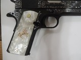COLT O1911C-38 - 38 SUPER CUSTOM HAND ENGRAVED***SOLD - 8 of 12