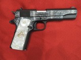 COLT O1911C-38 - 38 SUPER CUSTOM HAND ENGRAVED***SOLD - 6 of 12