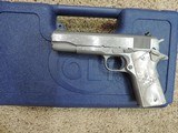 COLT O1911C-SS38 38 SUPER CUSTOM HAND ENGRAVED - 4 of 20