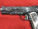COLT GOLD CUP NATIONAL MATCH CUSTOM HAND ENGRAVED - 9MM ***SOLD - 7 of 19