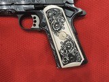 COLT GOLD CUP NATIONAL MATCH CUSTOM HAND ENGRAVED - 9MM ***SOLD - 6 of 19